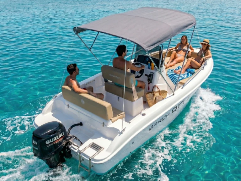 Hire Motorboat with or without skipper Barqa Barcelona