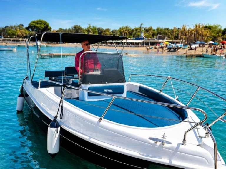Blumax Blumax 23 open charter bareboat or skippered in  Taormina