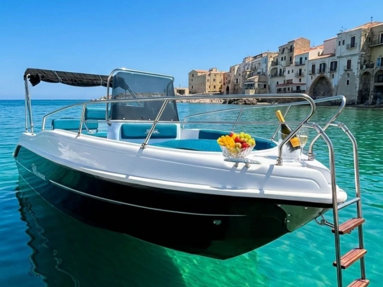 Yacht hire Taormina cheap Blumax 23 open