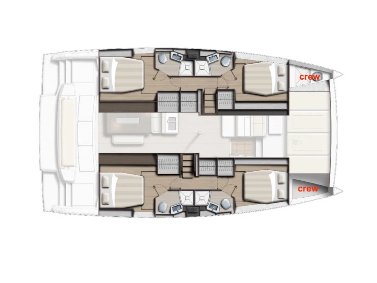 Yacht charter Sant Antoni de Portmany - Bali Bali 4.6 on SamBoat