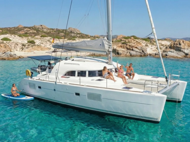 Lagoon Lagoon 380 S2 charter bareboat or skippered in  La Caletta