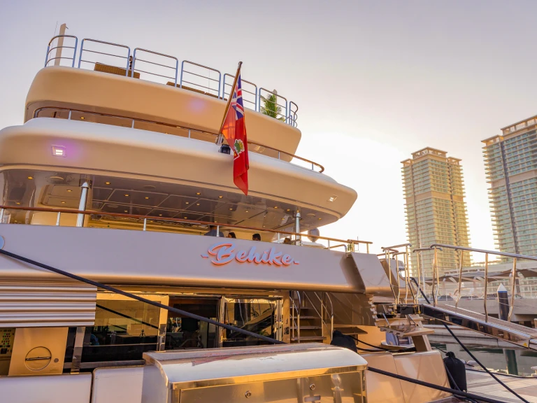 Yacht hire Dubai Marina cheap Luxury Motor Yacht B