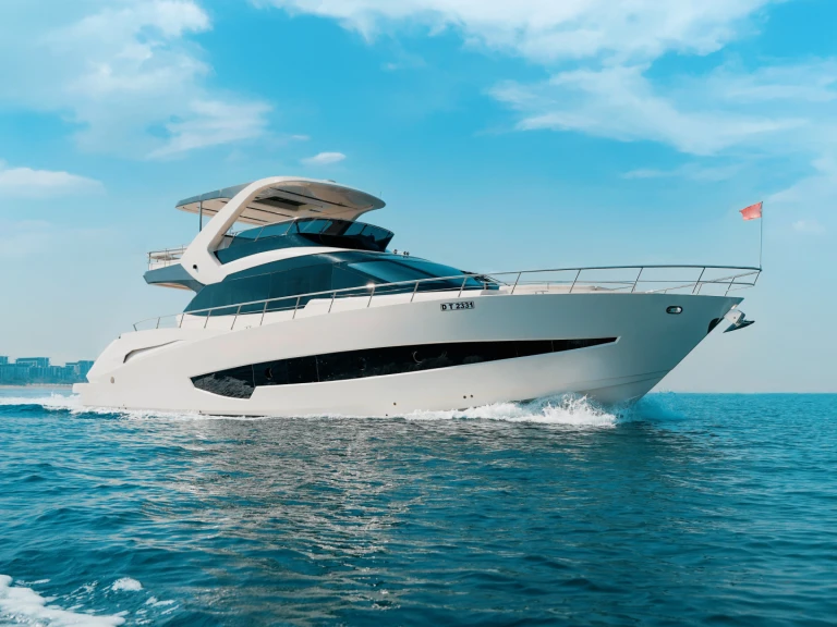 Hire Luxury Yacht with or without skipper  Dubai Marina