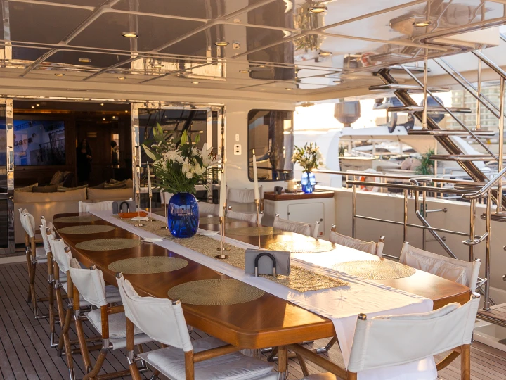 Yacht hire Dubai Marina cheap Luxury Motor Yacht B