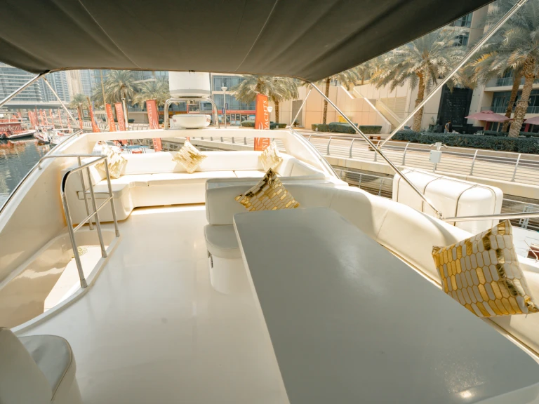 Hire Luxury Yacht with or without skipper  Dubai Marina