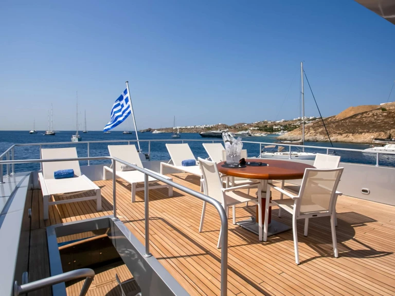 Luxury Yacht hire in Ornos - Baglietto Sofia Y