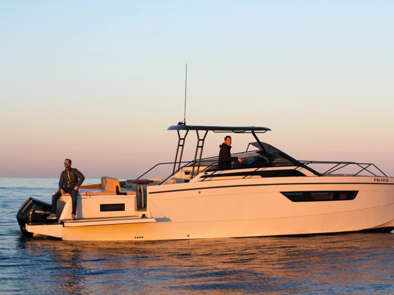  Nuva M11 Cabin charter bareboat or skippered in  Sitges