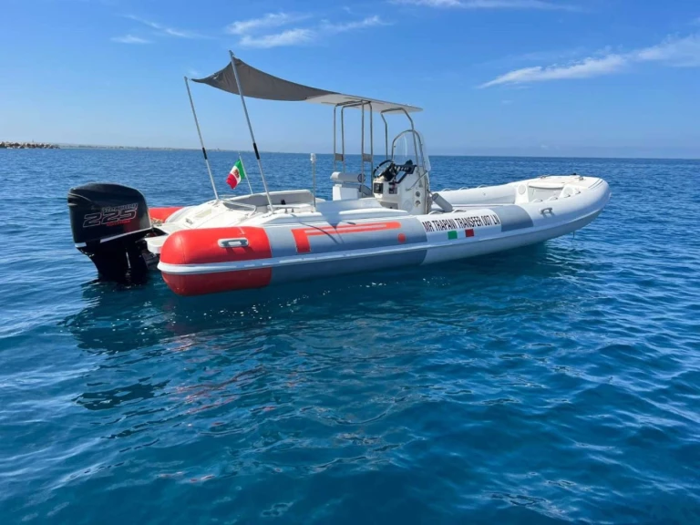 MV Marine 770 charter bareboat or skippered in  Trapani