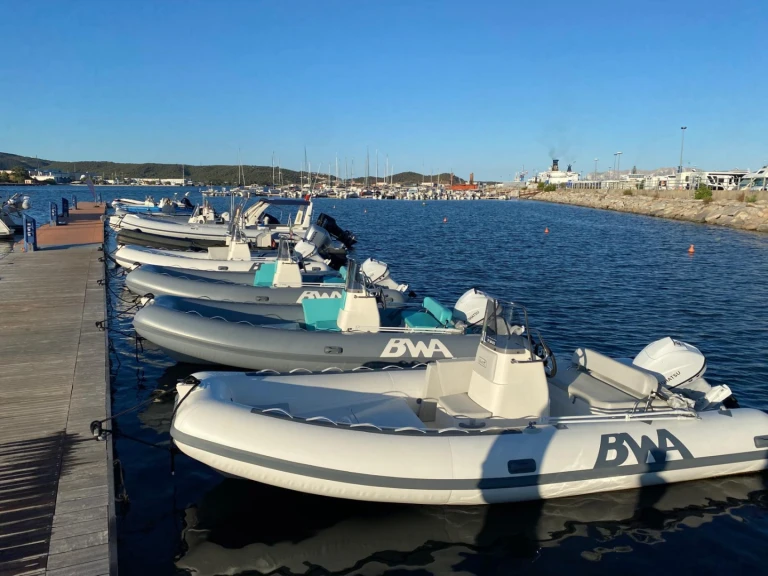 Hire a Bwa California 550 Olbia
