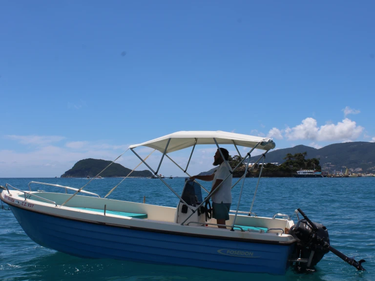 Yacht hire Laganas cheap Poseidon 5,40