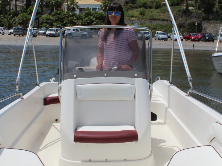 Ranieri 5.5M charter bareboat or skippered in  Laganas