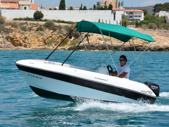 Yacht hire Sitges cheap Compass 400 GT