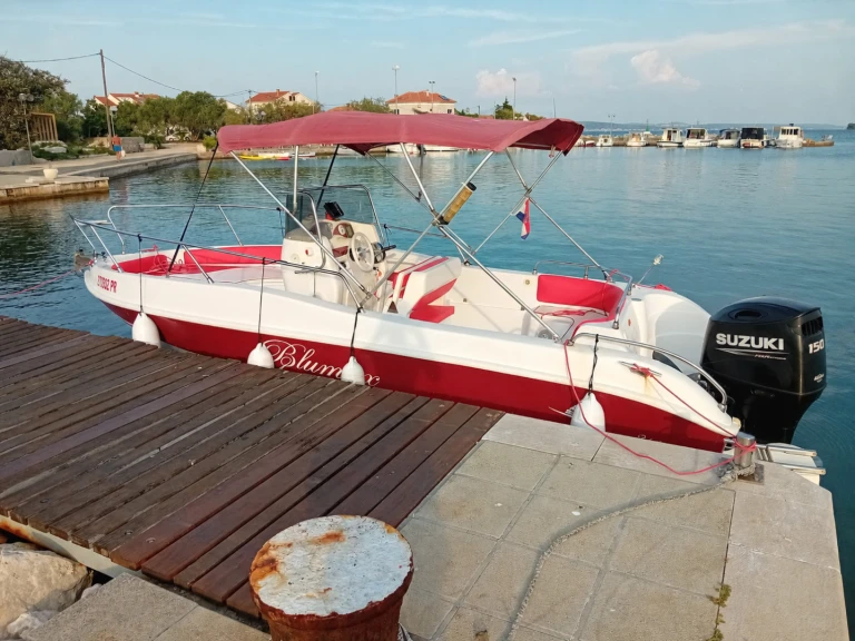tancredi Blumax 21 charter bareboat or skippered in  Medulin