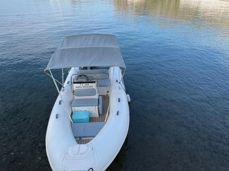 RIB hire in Hydra - Oceanic 480 Spring