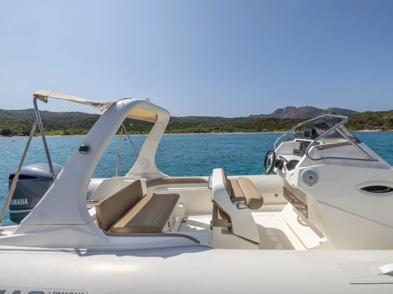 Lomac Adrenalina 7.5 charter bareboat or skippered in  Port Grimaud