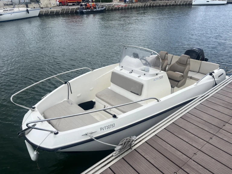 Hire Motorboat with or without skipper Quicksilver Frontignan