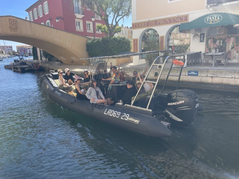 Hire RIB Sillinger with a boat licence