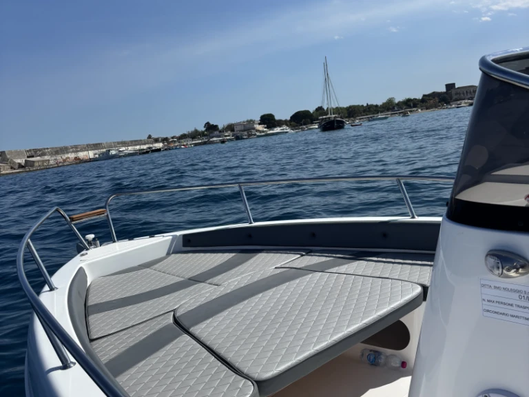 Acquabat Sport Line 19 charter bareboat or skippered in  Giardini-Naxos
