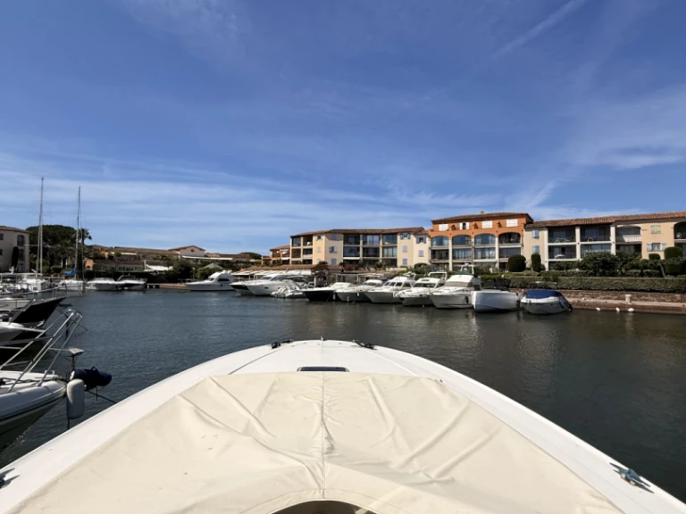 Ulisse 2000 Napoli UNICA 42 charter bareboat or skippered in  Port Grimaud