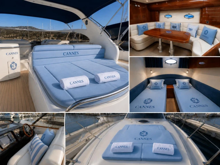Hire Luxury Yacht with or without skipper Princess Cannes