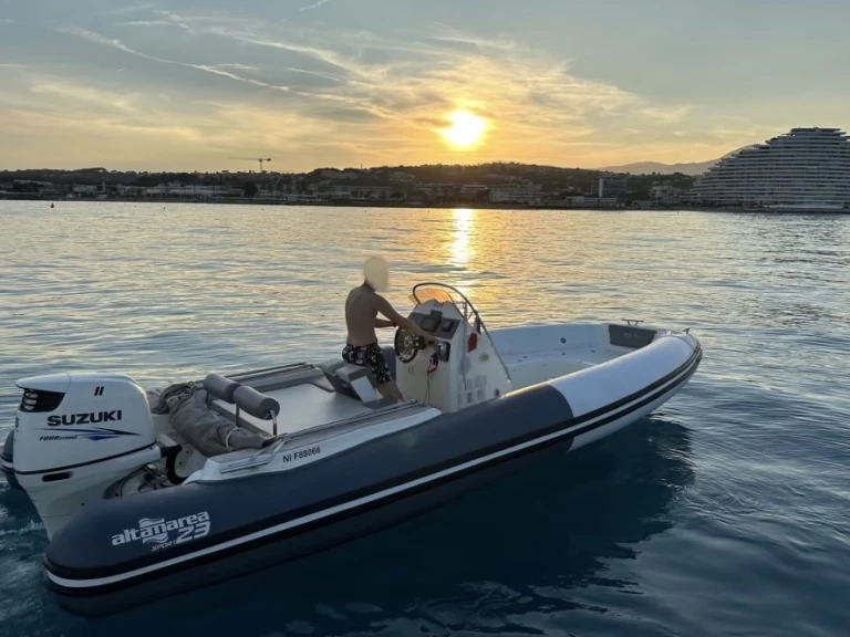 Altamarea Wave 24 charter bareboat or skippered in  Carnon-Plage