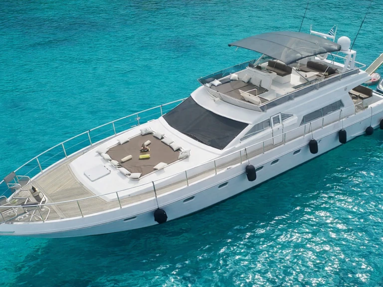 Yacht hire Mykonos (City) cheap Ferretti Yachts 58