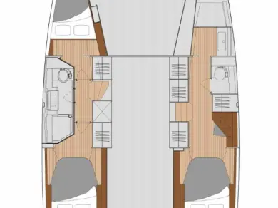 Catamaran hire in Alimos - Fountaine Pajot Isla 40