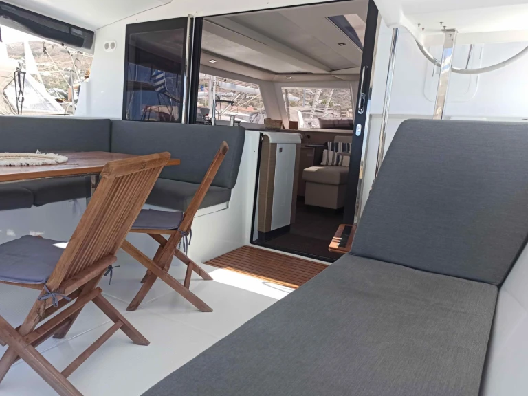 Fountaine Pajot Isla 40/5 cab charter bareboat or skippered in  Paros (Island)