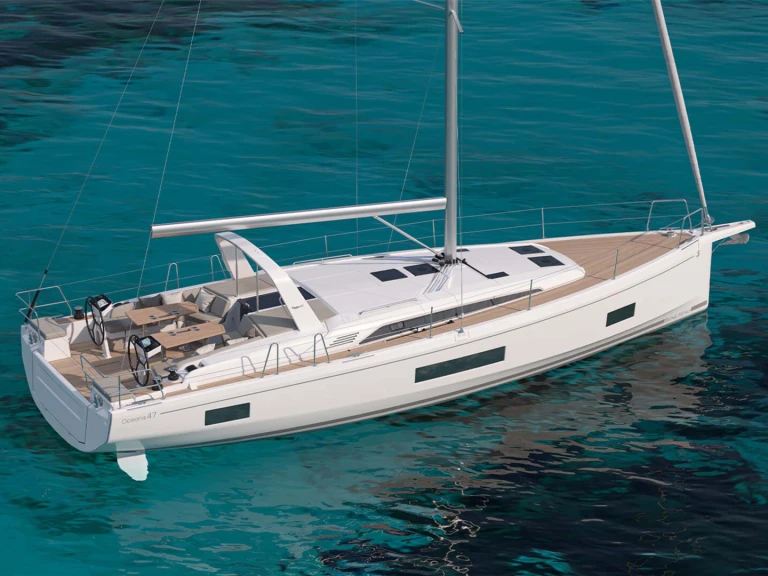Sailboat hire in Néa Péramos - Bénéteau Oceanis 47 - 5 cab.