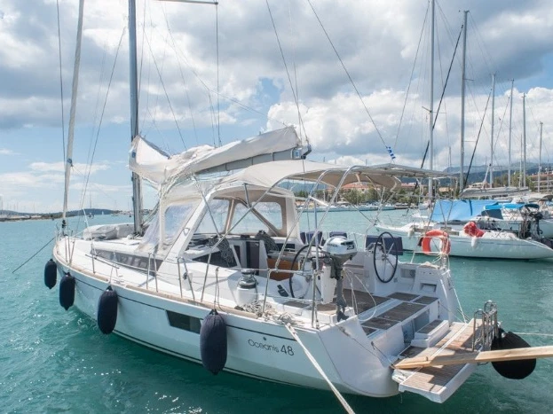 Bénéteau Oceanis 48 /5cab charter bareboat or skippered in  Ávdira