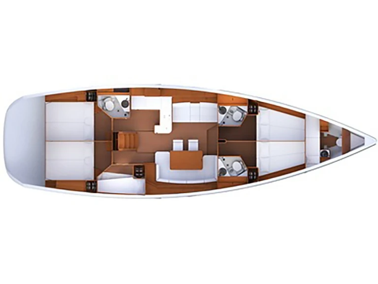 Charter a Jeanneau Jeanneau 53 /6cab in Kalkara on Samboat
