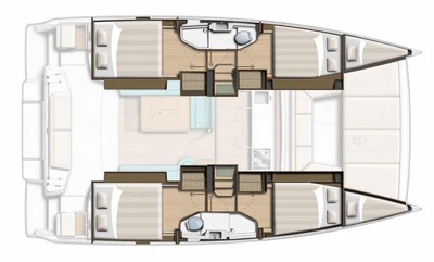 Bali Bali Catsmart/6 cab charter bareboat or skippered in  Tivat