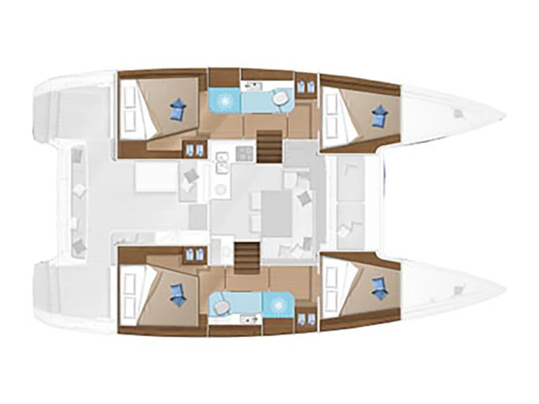 Yacht hire Bormes-les-Mimosas cheap Lagoon 40/4 cab, 2WC
