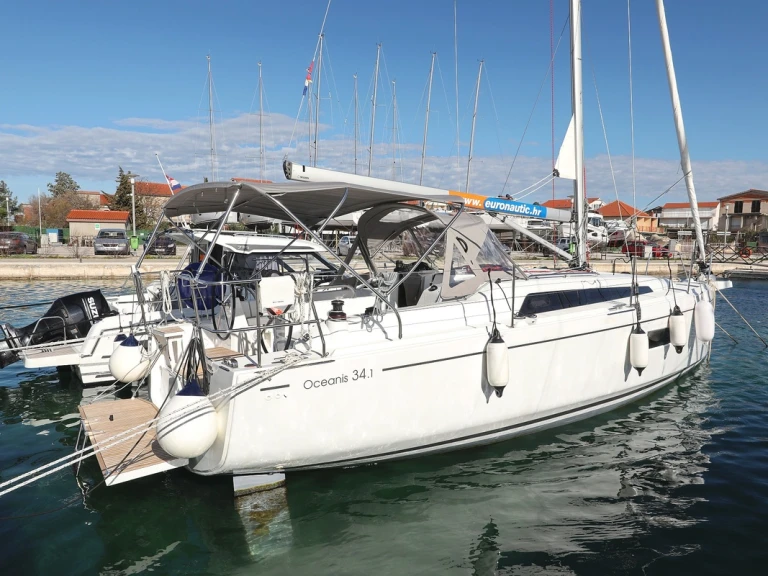 Bénéteau Oceanis 34.1 charter bareboat or skippered in  Biograd na Moru