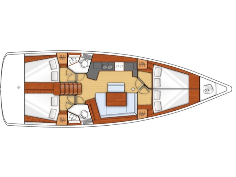 Hire Sailboat with or without skipper Bénéteau Gouvia