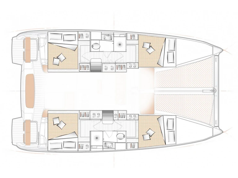Catamaran to hire Tivat at the best price