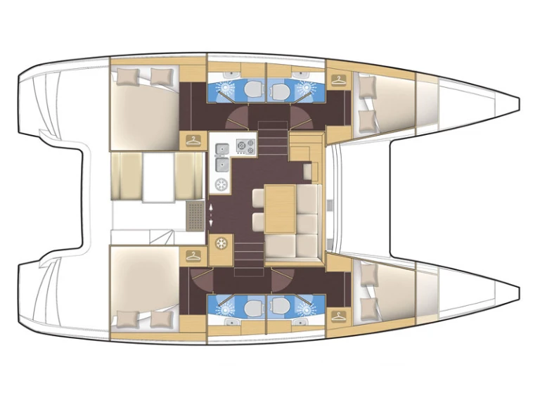 Catamaran to hire Gouvia at the best price