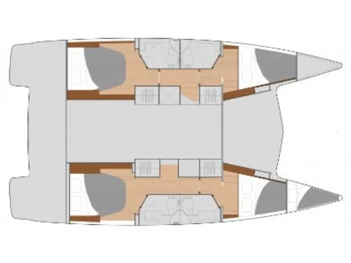 Yacht hire Propriano cheap Isla 40/5 cab