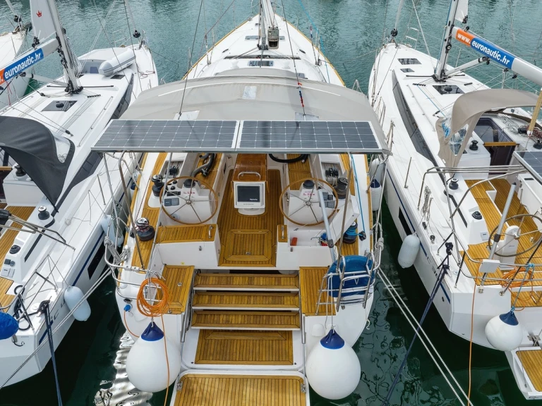 Elan Impression 514 charter bareboat or skippered in  Biograd na Moru