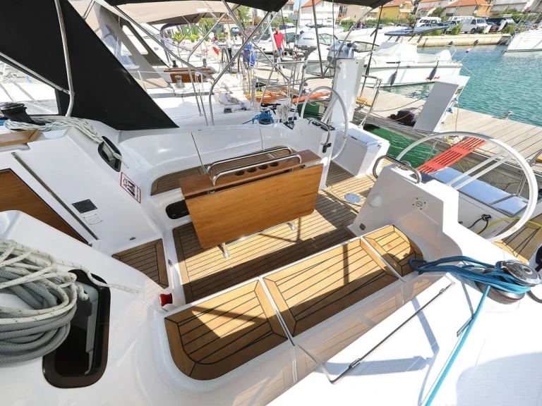 Elan Impression 40.1 charter bareboat or skippered in  Biograd na Moru