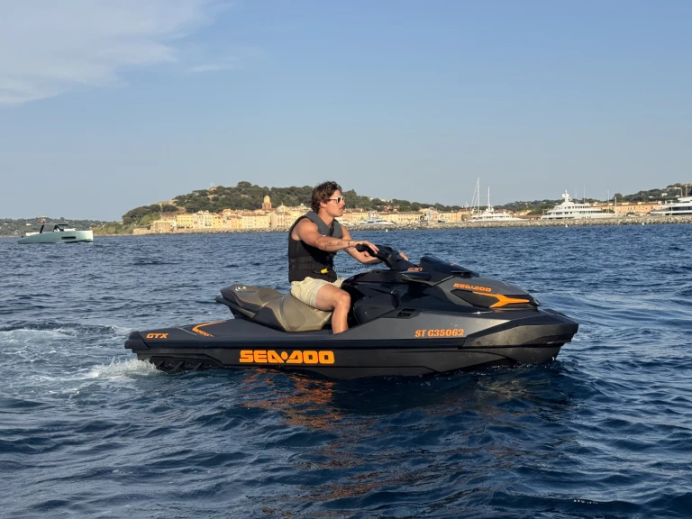 Sea-Doo GTX 230 charter bareboat or skippered in  Saint-Tropez
