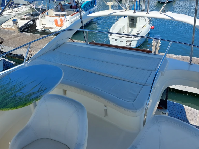 Jeanneau Prestige 36 Fly charter bareboat or skippered in  Vieux Port de Cannes