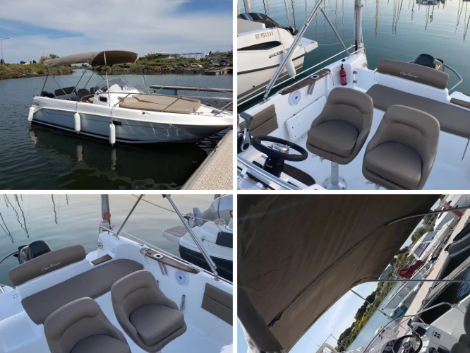 Hire Motorboat with or without skipper Cn-Cap-Ferret Carnon-Plage