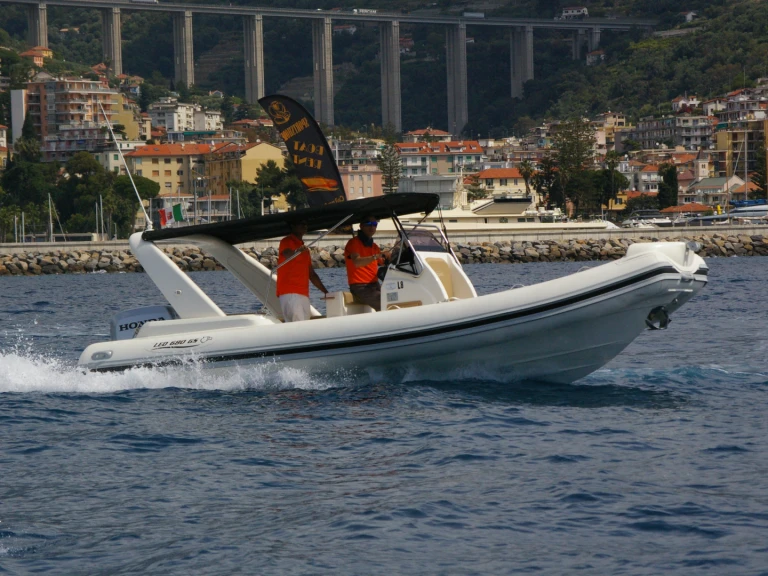 Nautica Led Nautica Led 680 charter bareboat or skippered in  Sanremo