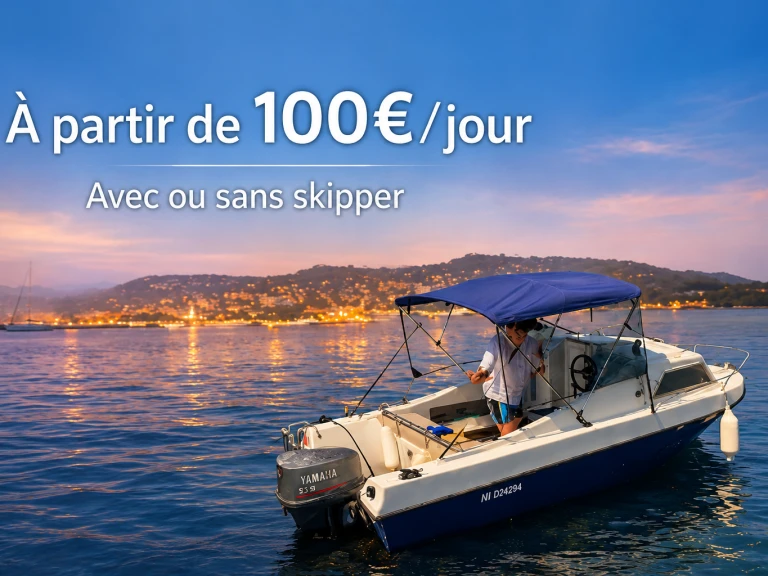 Yacht hire Cannes cheap Super Mistral