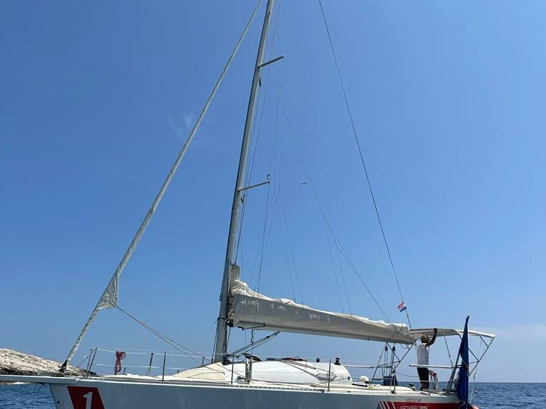 Jeanneau Jod 35 charter bareboat or skippered in  Hvar