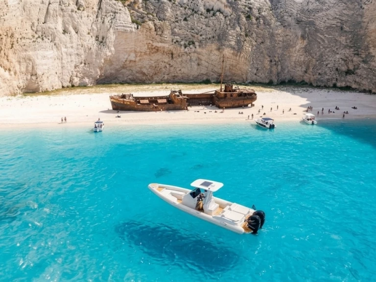 RIB hire in Zakynthos - Seafighter T30