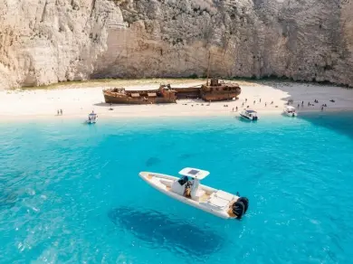 RIB hire in Zakynthos - Seafighter T30