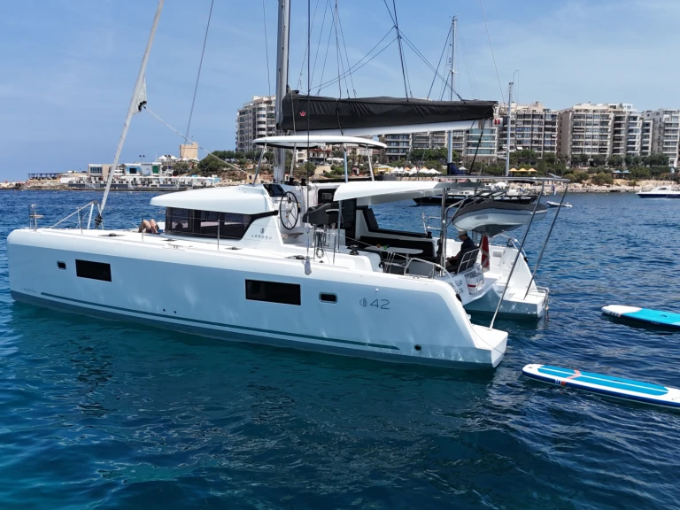 Lagoon Lagoon 42 charter bareboat or skippered in  Gżira