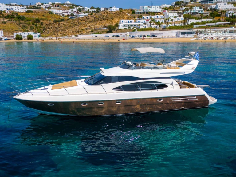 Luxury Yacht hire in Ornos - Azimut LIMAYA